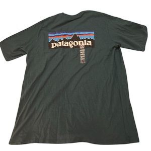 Dark green Patagonia T-shirt size large, new with tags